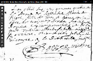 Deces de Marie de Rigal 1644.jpg